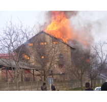 GALERIE FOTO – INCENDIUL DE LA FOSTA FABRICA DE TUTUN
