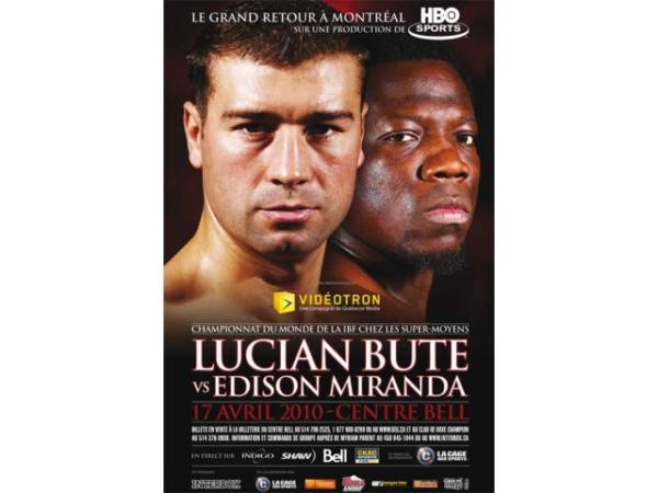 VIDEO:Vezi cum l-a făcut Lucian Bute KO pe Edison Miranda!