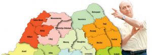 Băsescu vrea împărţirea României pe regiuni până în 2012. Cum ar arăta harta ţării conform proiectului UDMR