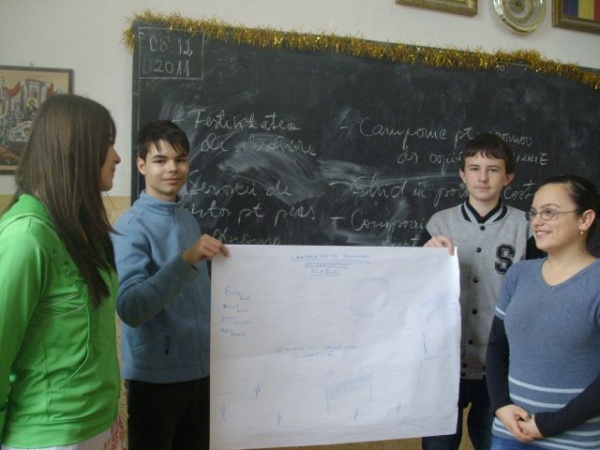 Voluntariat la Şcoala ,,Vasile Lucaciu’’ Carei