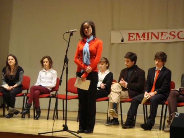 Concurs județean de recitare și interpretare  ”Darul ce ni s-a făcut prin Eminescu”