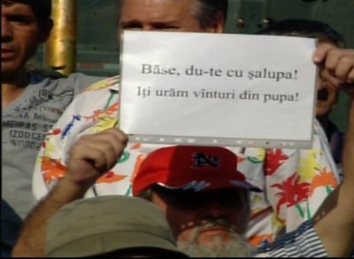 Proteste pro şi contra Băsescu