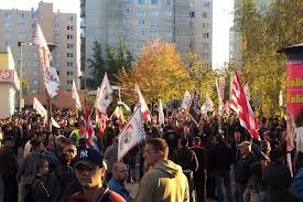 Protest al romilor, la Miskolc/Ungaria: „Vrem o ţară fără nazişti”