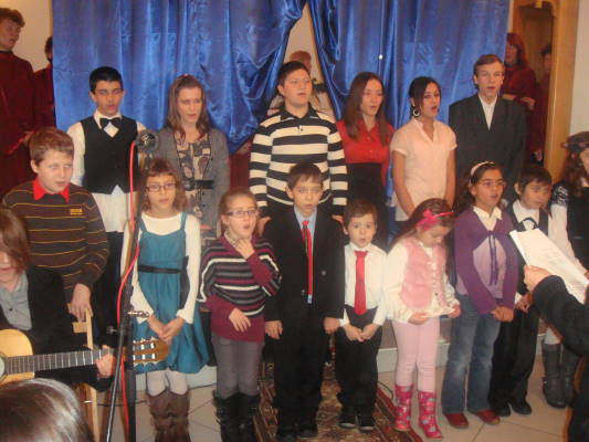 serbare sf anton copii cor carei