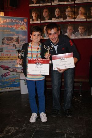 Darius Duţescu  şi Sergiu Fogaş de la LTC câştigători la Rotaract 2013