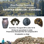 Ziua Porților Deschise pe şantierul arheologic de epocă dacică .Cetatea Zânelor – Covasna (ediţia 2013)