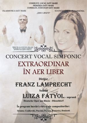 Filarmonica Satu Mare in concert la Carei