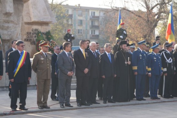Mircea Duşă,Ministrul Apărării Naţionale a sărbătorit Ziua Armatei la Carei