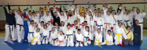 Stagiu de pregătire la CS Karate Do B.F.K.S.  Carei cu Sensei din Budapesta