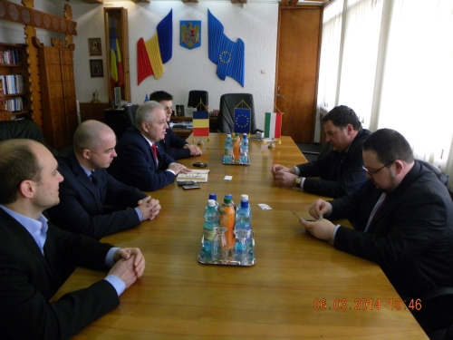 Ambasadorul Ungariei primit la Prefectura Satu Mare