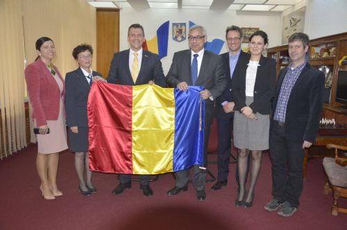 Ambasadorul Elveţiei primit de Adrian Ştef la Satu Mare