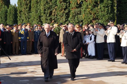 Academia Română a onorat cu prezenţa manifestările de la 25 octombrie de la Carei
