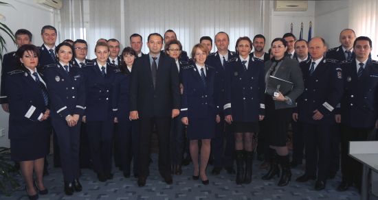 Ziua Naţională a României  marcată la Inspectoratul de Poliţie al Judeţului Satu Mare