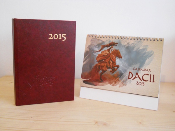 Pachet promoțional “Agenda Dacică + Calendar Dacii, 2015”
