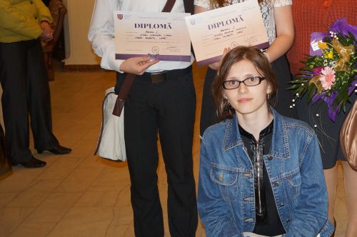 Alexandra  Oneţiu de la Liceul Teoretic s-a calificat la naţionala de Psihologie