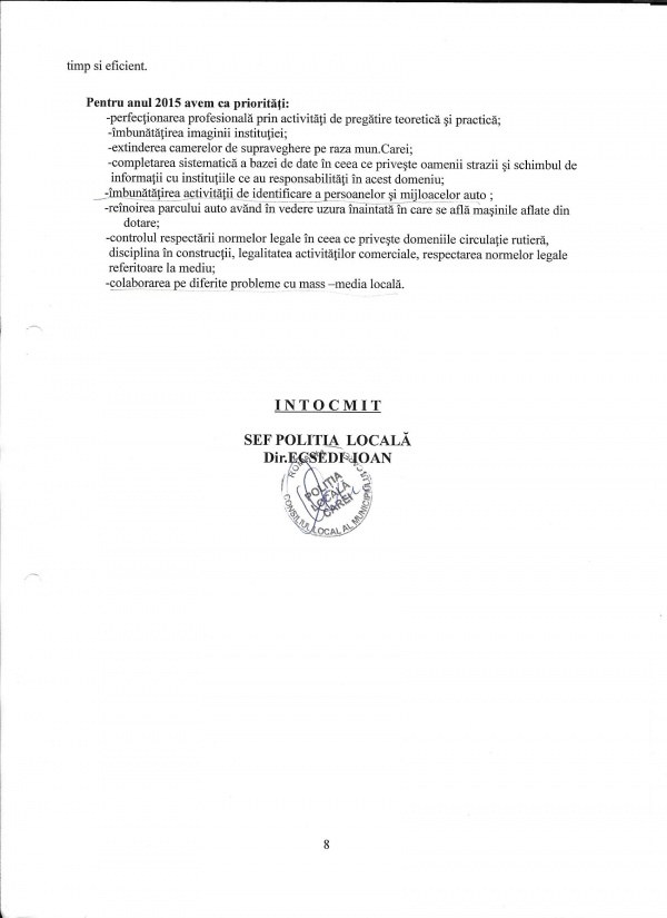 politia locala 4 raport 2014