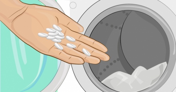Aspirina şi spălatul rufelor