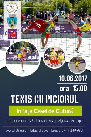 Turneu de promovare a futnetului la Satu Mare.  Participă echipa națională de futnet a României