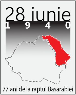 Români nu vă uitaţi istoria! 28 iunie 1940- 28 iunie 2017. 77 de ani de la raptul Basarabiei