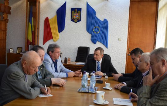 Întâlniri ale conducerii judeţului cu reprezentanţii Ordinului Militar de România