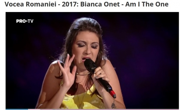Bianca Oneț din Carei a întors toate scaunele la Vocea României