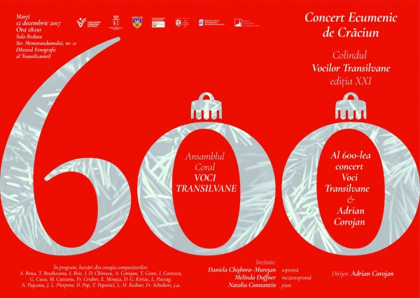 Corul Voci Transilvane la al 600 – lea concert
