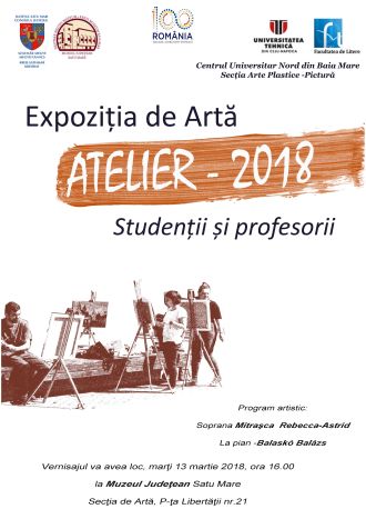 Atelier – 2018 – Expoziția de Artă a studenților și masteranzilor