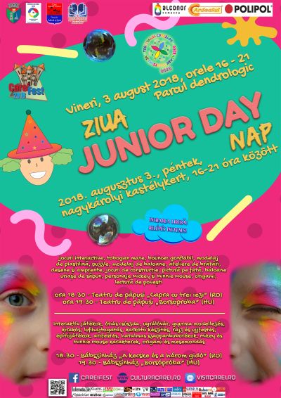 Programul Festivalului Copiilor ”Junior Day” la Carei