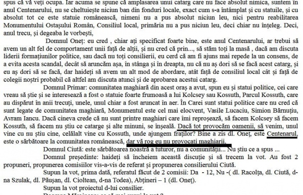 PV nu provocati maghiarii