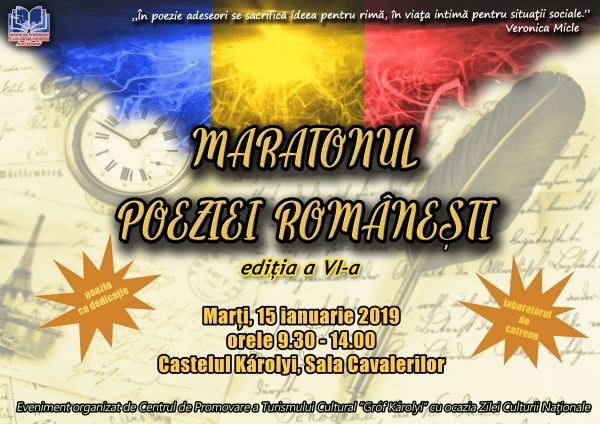 „Maratonului poeziei românești” la a VI-a ediție