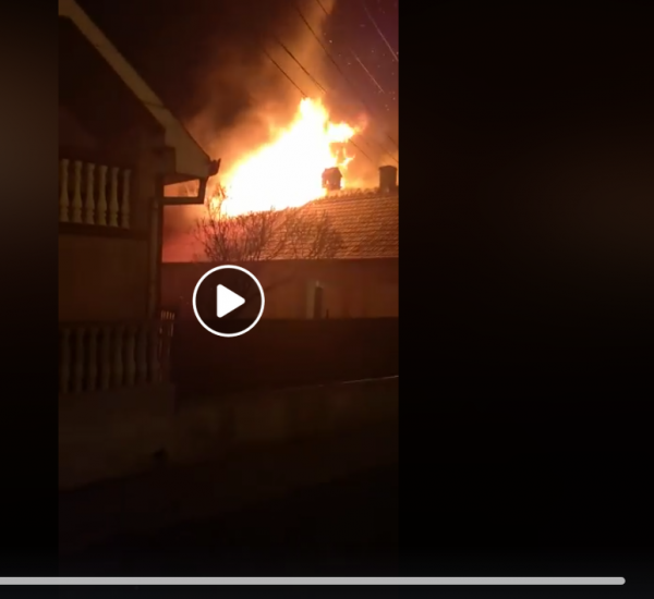 Dezastrul de după incendiul la cele 2 case de locuit din Carei