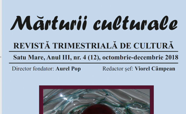 Revista ,,Mărturii Culturale,, la a 4-a apariție. Informații prețioase despre ASTRA Tășnad