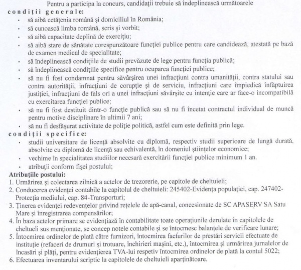 ec concurs primarie
