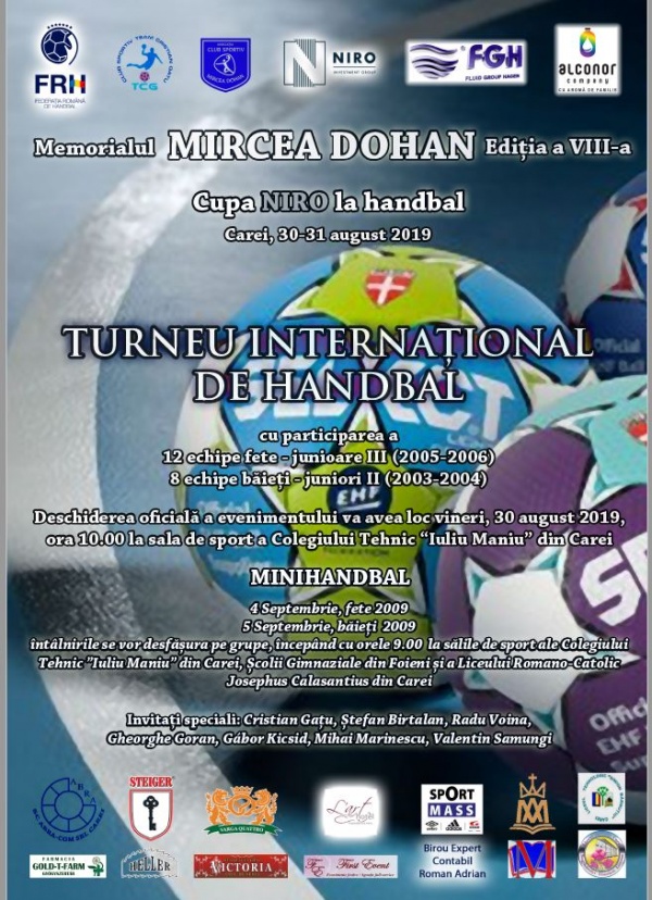 Ploaie de campioni mondiali la Carei la Memorialul  “Mircea Dohan”- Cupa NIRO