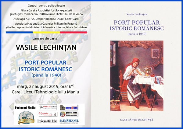 Invitație. Lansare de carte despre portul popular românesc