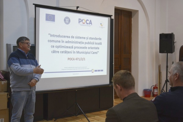 Primăria Carei anunță digitalizarea serviciilor publice folosind cuvinte inexistente în Dicționarul limbii române