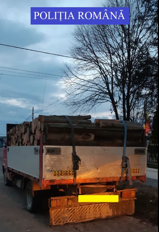 Poliția informează. Accident rutier, peste 120 de sancțiuni aplicate și confiscarea a 3 mc material lemnos