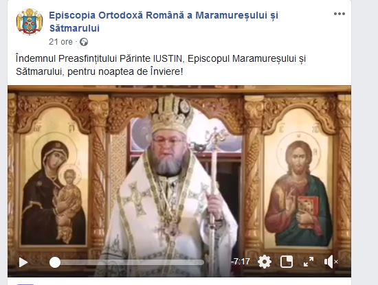VIDEO. Îndemnul Episcopului Iustin pentru Învierea Domnului