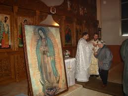 Icoana miraculoasă a Sfintei Fecioare Maria de Guadalupe soseşte la Satu Mare