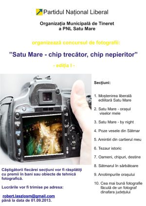 Concursul de fotografii  ”Satu Mare- chip trecător, chip nepieritor”, la prima ediție