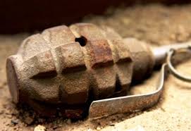 Grenadă din timpul celui de-al Doilea Război Mondial găsită la Carei