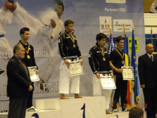 Karate:argint la campionatul national