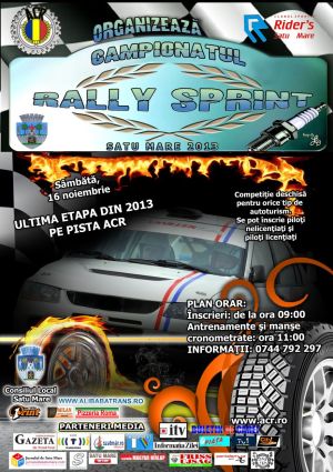 O nouă rundă Rally Sprint