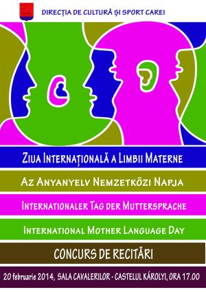 Concurs de recitări de Ziua Limbii Materne