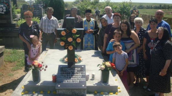 După 70 de ani,eroul Burada din Ianculeşti are cruce la căpătâi