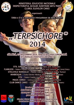O nouă ediţie a concursului interjudețean de dans modern „TERPSICHORE”