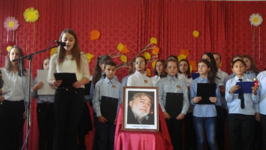 Adrian Păunescu,comemorat la Şcola  Gimnaziala “Vasile Lucaciu”
