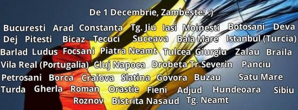 “De 1 Decembrie, românii Zâmbesc!”