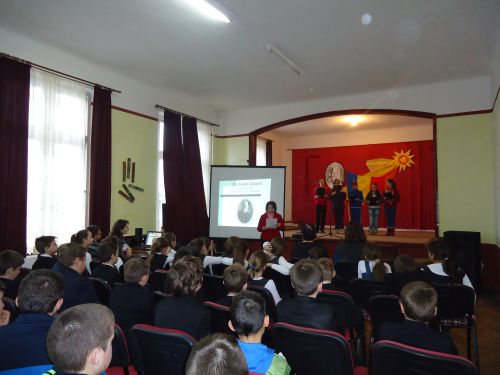 Manifestări culturale  la Şcoala Gimnazială “Vasile Lucaciu”