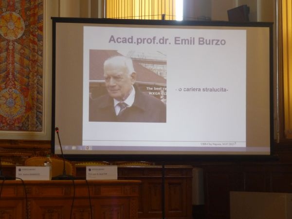 Acad. Emil Burzo la 80 de ani. Mesajul  ASTRA Carei